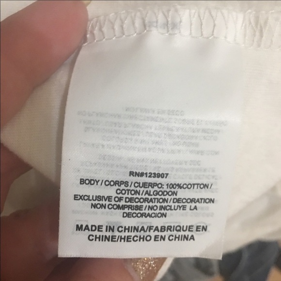 100% Cotton Sperry T-shirt in white - Picture 7 of 7